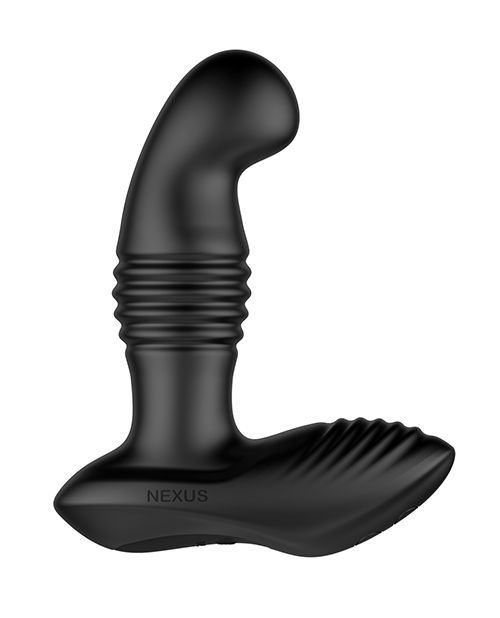 Side view of the Nexus Thrust - Prostate Edition in front of a plain white background | Kinkly Shop