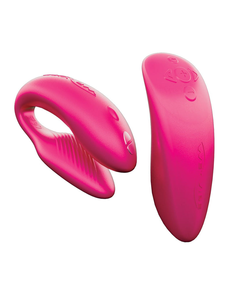 The We-Vibe Chorus in front of a white background in Pink | Kinkly Shop