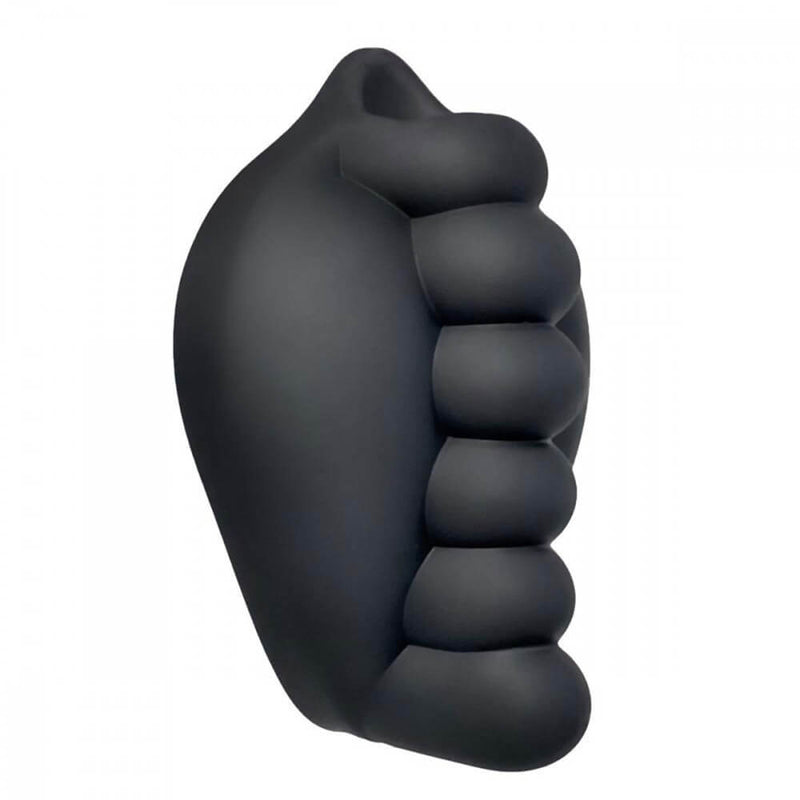 The Honeybunch Dildo Base Attachment for Pegging Pleasure in Black | Kinkly Shop