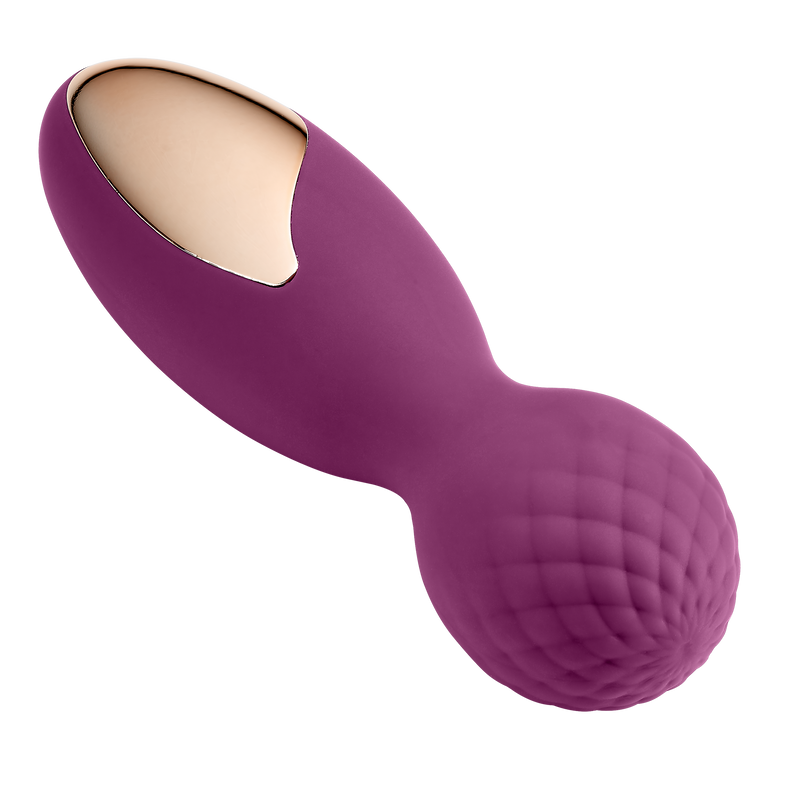 Image shows the unique lattice texture on the tip of the Cloud 9 Flexi-Massager | Kinkly Shop