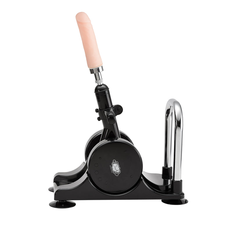 Cloud 9 Portable Power Thruster fucking machine with dildo pointing upwards | Kinkly Shop