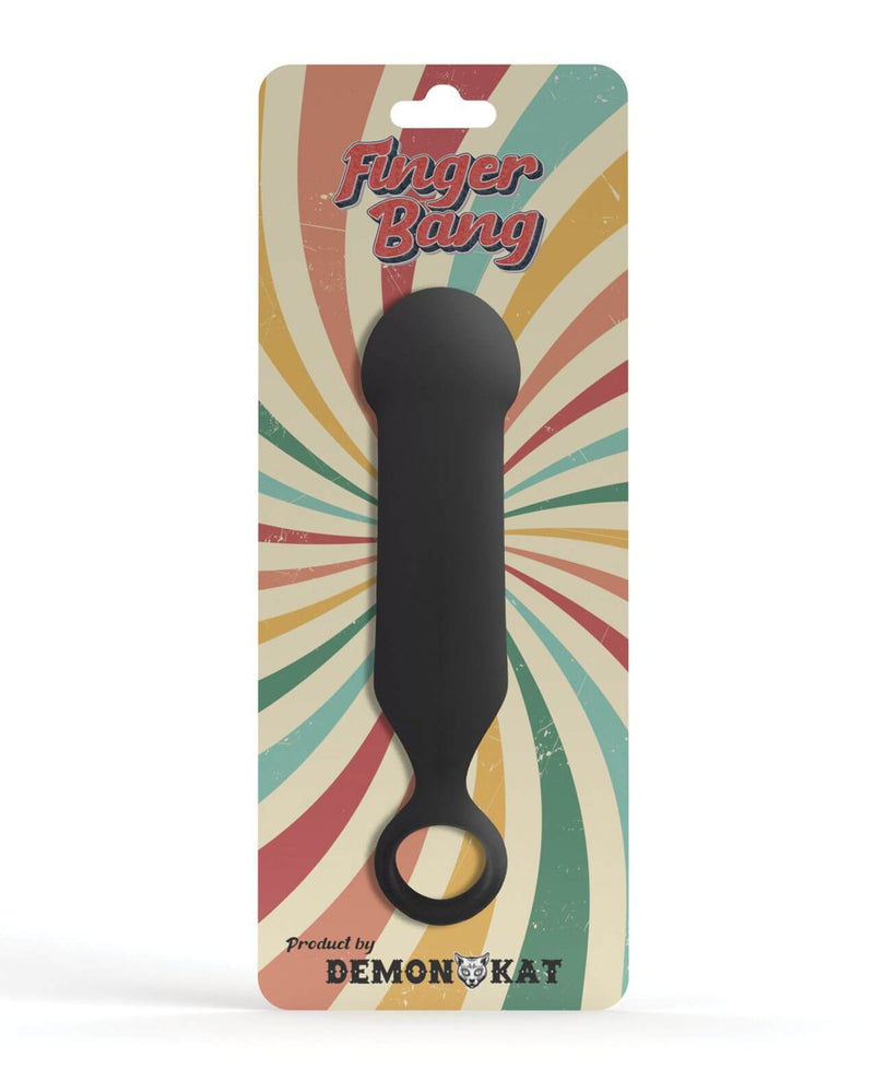 Packaging for the Demon Kat Finger Bang. | Kinkly Shop