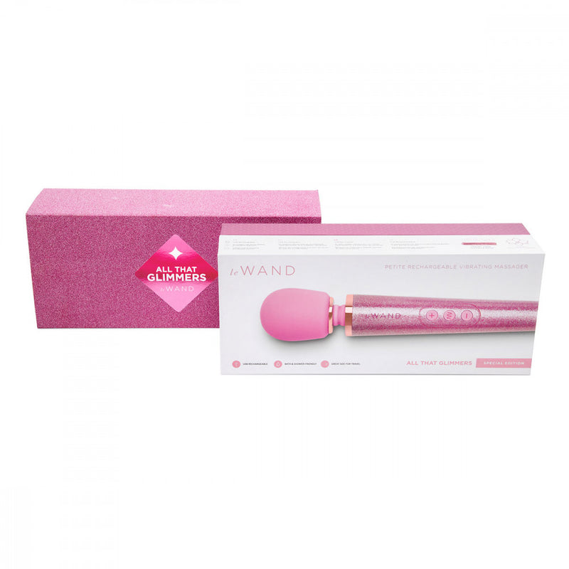 Le Wand All That Glimmers Petite Wand Massager