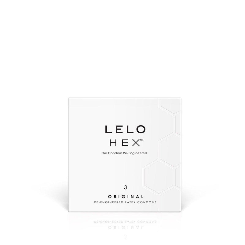 LELO HEX Condoms Original 3 Pack - Kinkly Shop