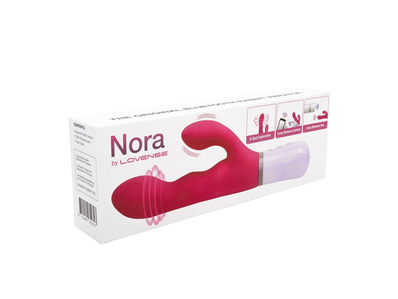 Front side of the packaging for the Lovense Nora | Kinkly Shop