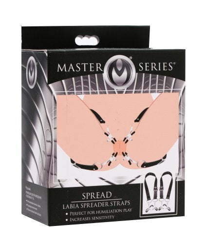 Packaging for the Master Series Labia Spreader with Clamps | Kinkly Shop
