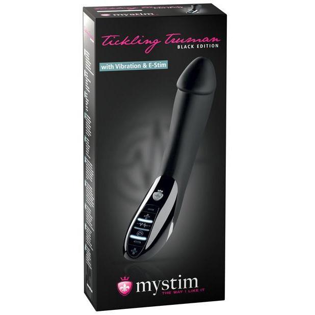 Mystim Tickling Truman eStim Vibrator Black Edition - Kinkly Shop