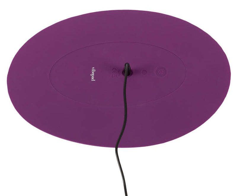 The USB cord plugged into the bottom of the Orion VibePad 2. | Kinkly Shop