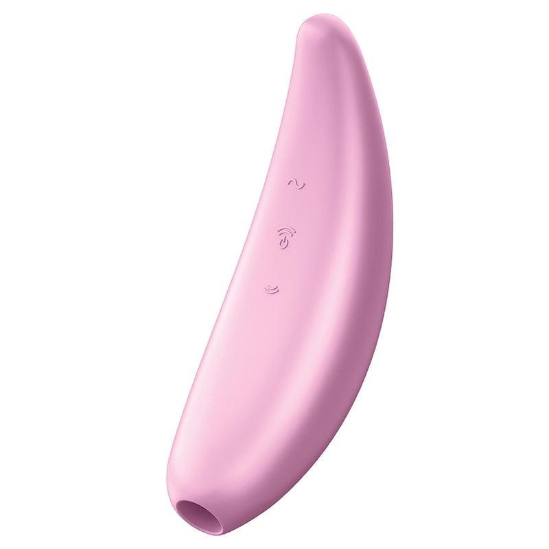 Satisfyer Curvy+ Air Suction Vibrator | Kinkly Shop