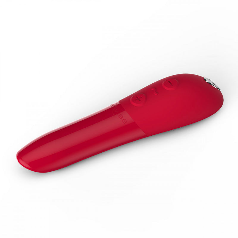Close up of the control structure of this powerful bullet vibe of the We-Vibe Tango X | Kinkly Shop