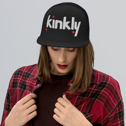 Kinkly Trucker Cap Black