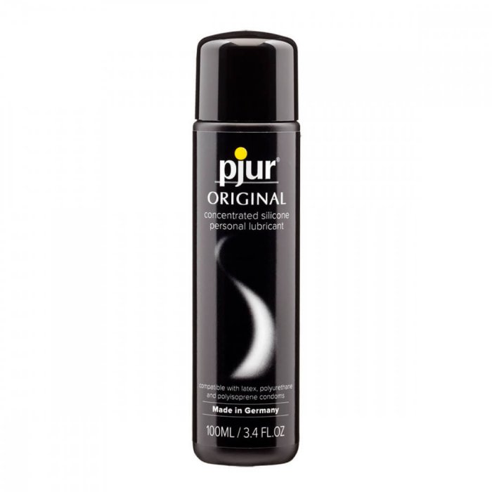 Pjur Original Lubricant in 100ml in front of a plain white background | Kinkly Shop