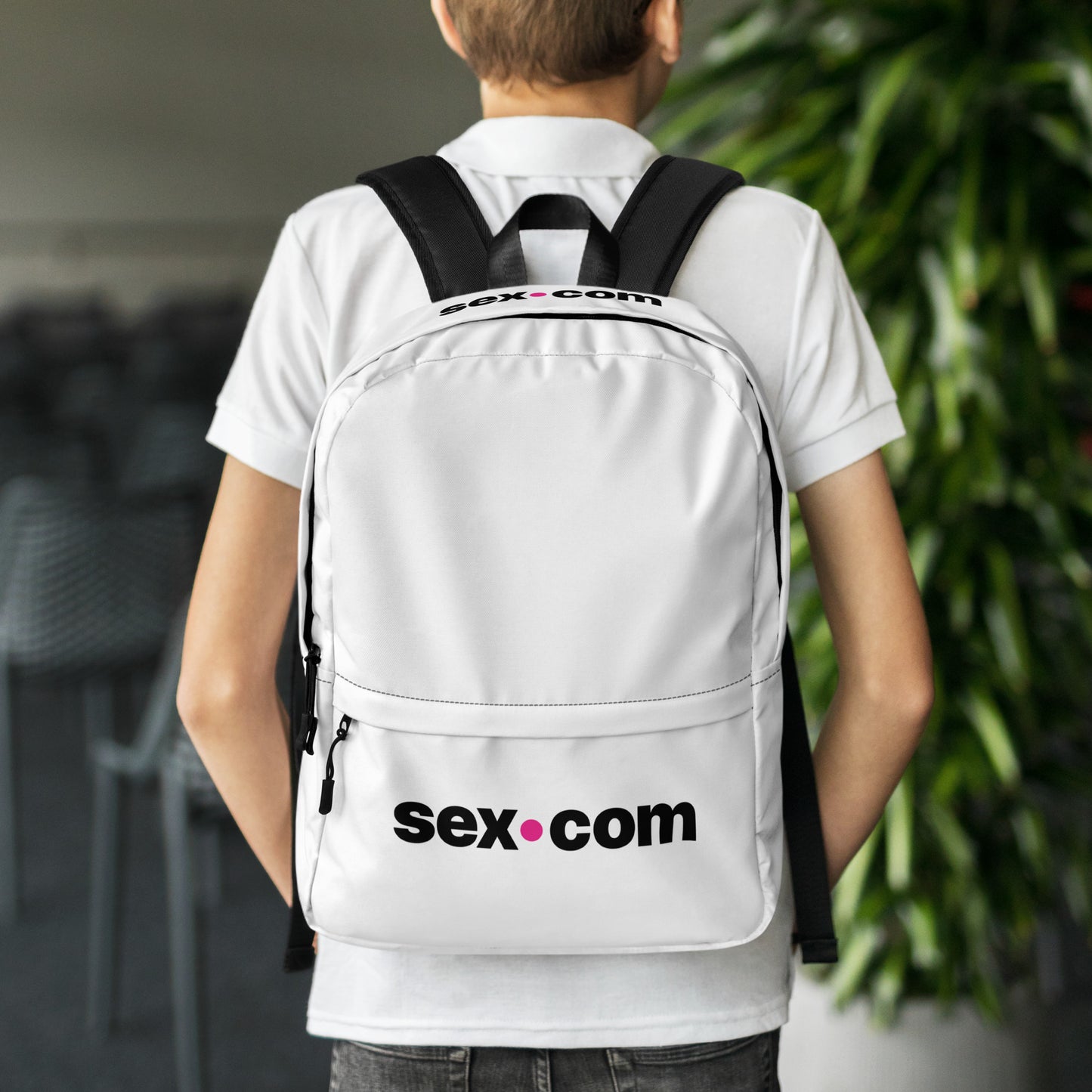 Sex.com Backpack White