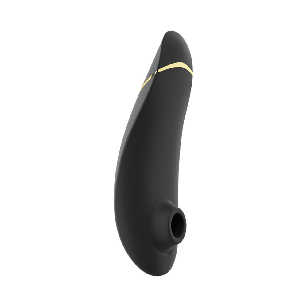 The Womanizer Premium 2 shown in front of a plain white background | Kinkly Shop