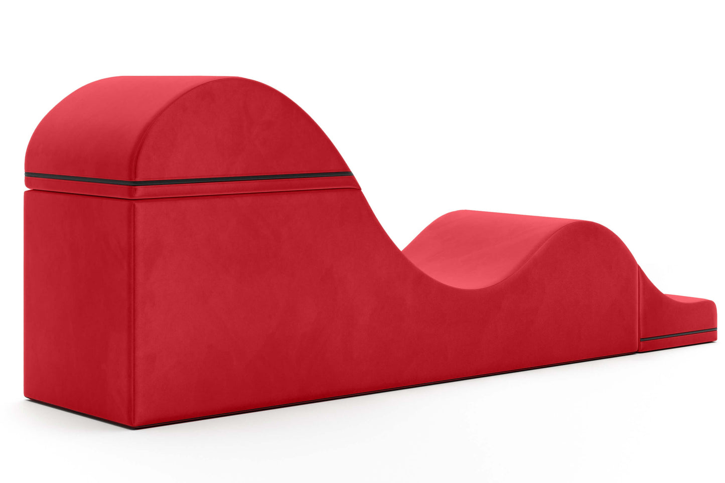 Liberator Aria Flip Chaise in Red | Kinkly Shop