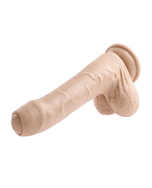 The Evolved Peek a Boo Vibrating Dildo in Light | Kinkly Shop