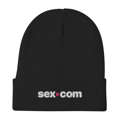 Sex.com Beanie - Black