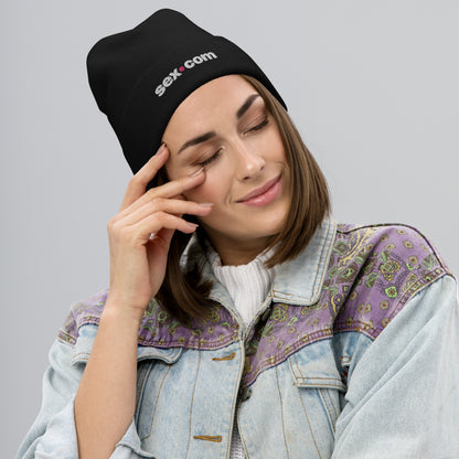 Sex.com Beanie - Black