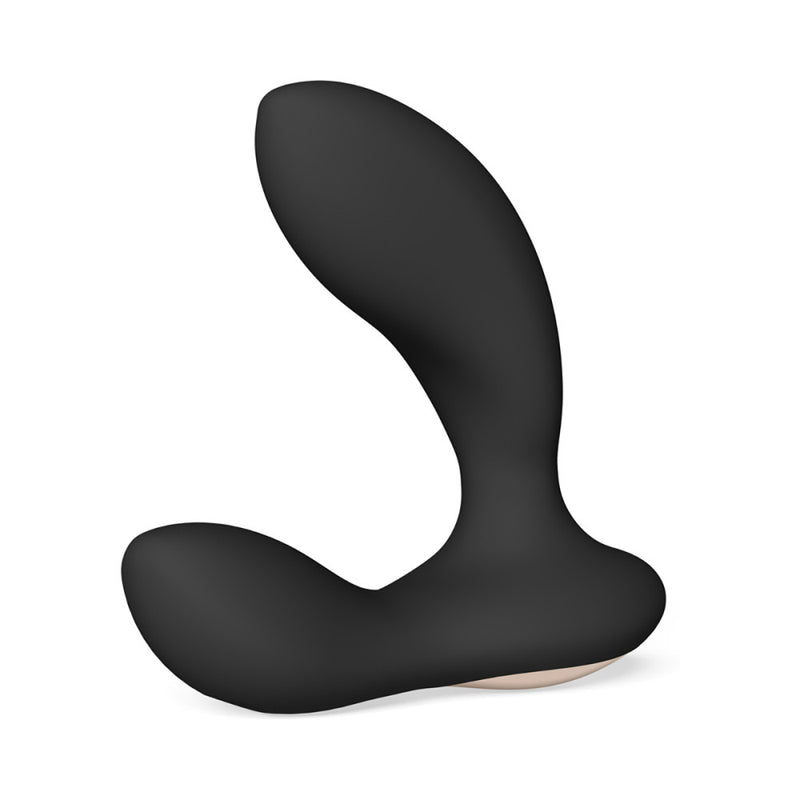 The LELO HUGO 2 in Black without Remote Against a Plain White Background | Kinkly Shop