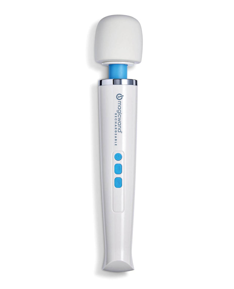 The Magic Wand Rechargeable up against a plain white background | Kinkly Shop