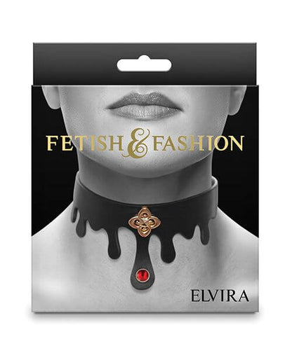 Packaging for the NS Novelties Elvira Collar | Kinkly Shop