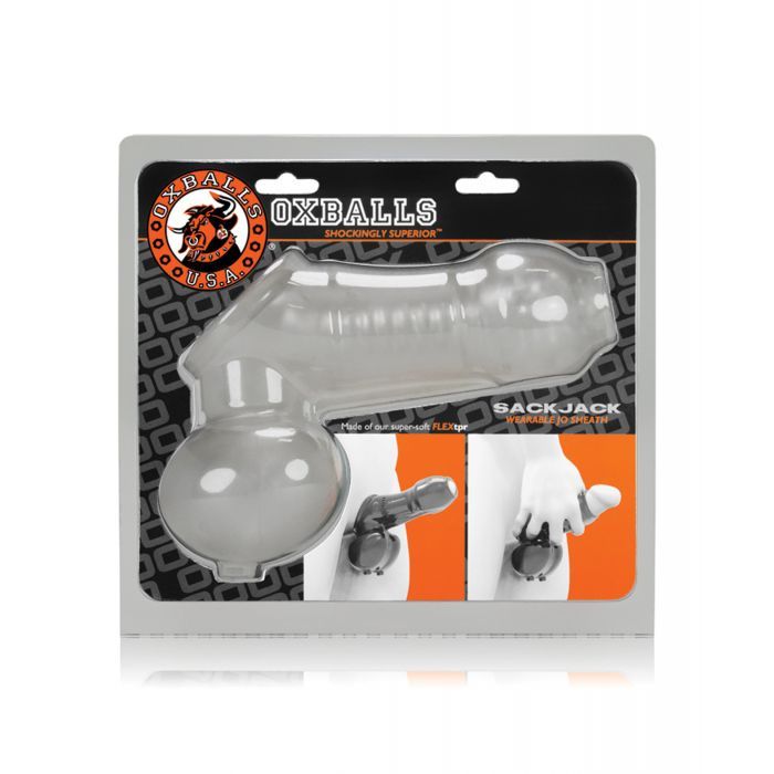 The Oxballs Sackjack in the packaging. | Kinkly Shop