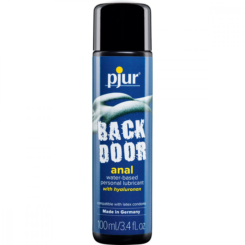 Pjur Back Door Anal Water-Based - 3.4OZ in front of a plain white background | Kinkly Shop