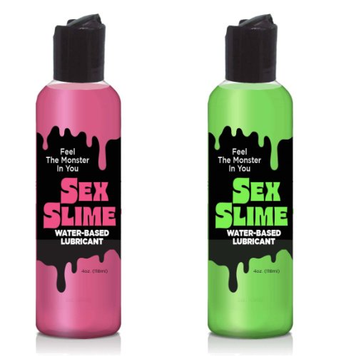 Both Sex Slime - 4OZ bottles up against a white background. | Kinkly Shop