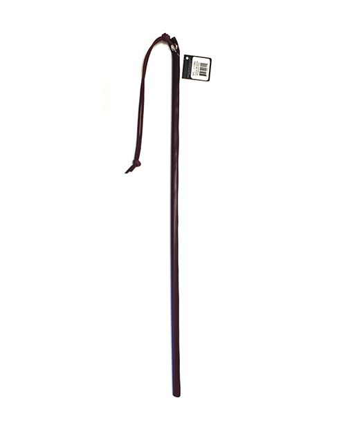 Spartacus Leather Wrapped Cane in Burgundy | Kinkly Shop
