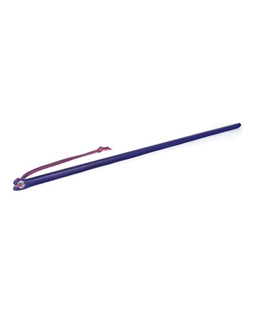 Spartacus Leather Wrapped Cane in Purple | Kinkly Shop