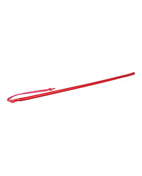 Spartacus Leather Wrapped Cane in Red | Kinkly Shop