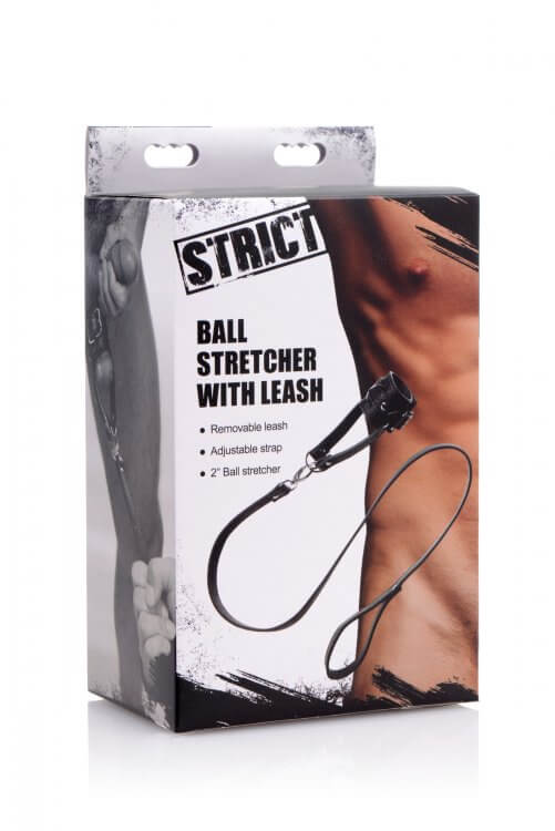 Packaging for the Strict Ball Stretcher with Leash | Kinkly Shop