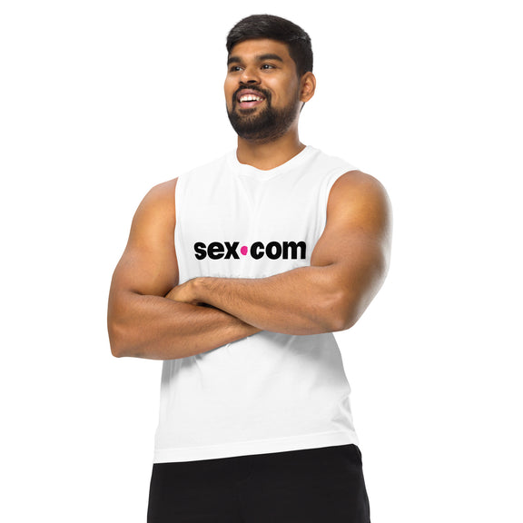 Sex.com Muscle Shirt White