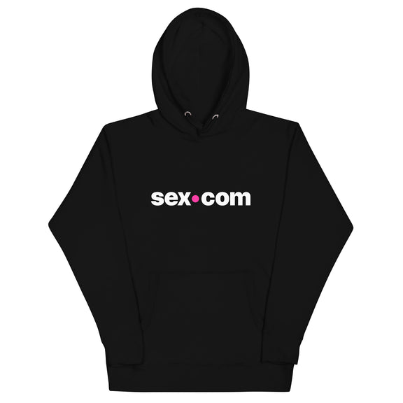 Sex.com Unisex Hoodie - Black