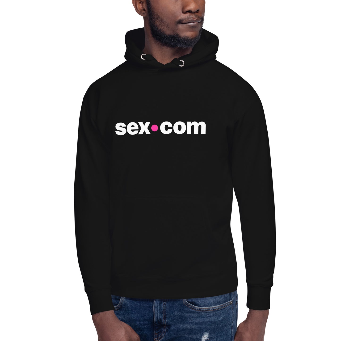 Sex.com Unisex Hoodie - Black