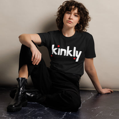 Kinkly Unisex T-shirt Black