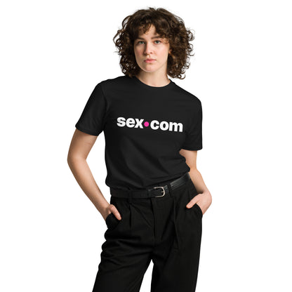 Sex.com Unisex T-shirt - Black