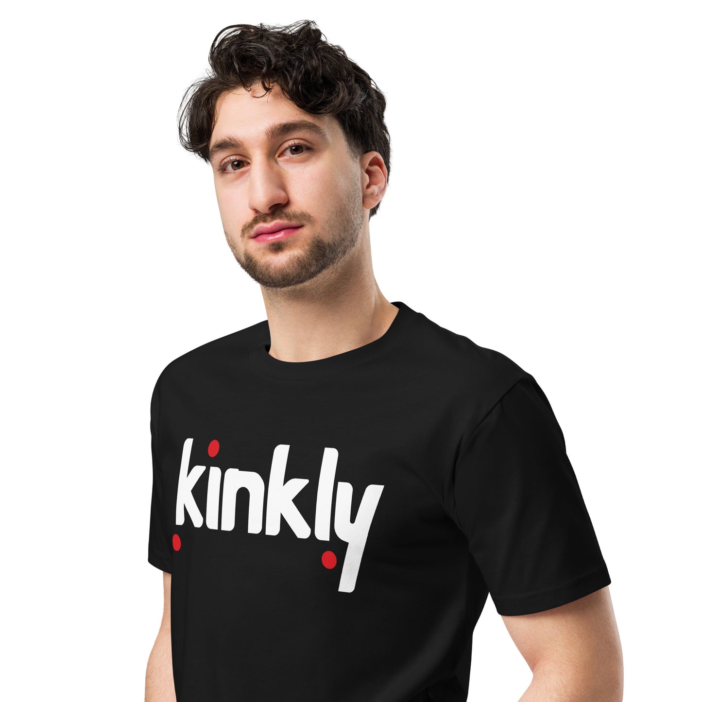 Kinkly Unisex T-shirt Black