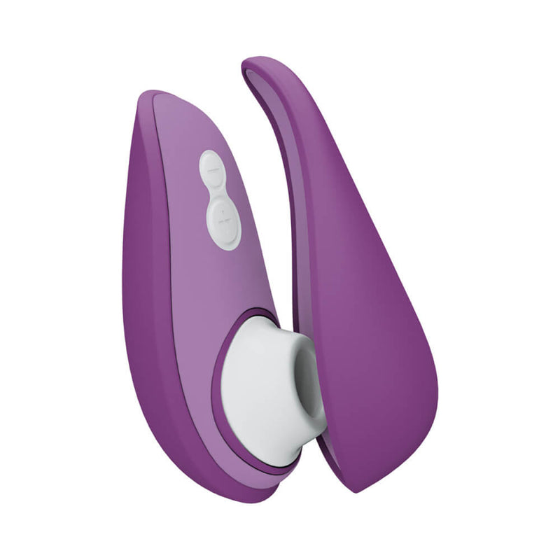 Womanizer Liberty 2 in Purple against a plain white background | Kinkly Shop