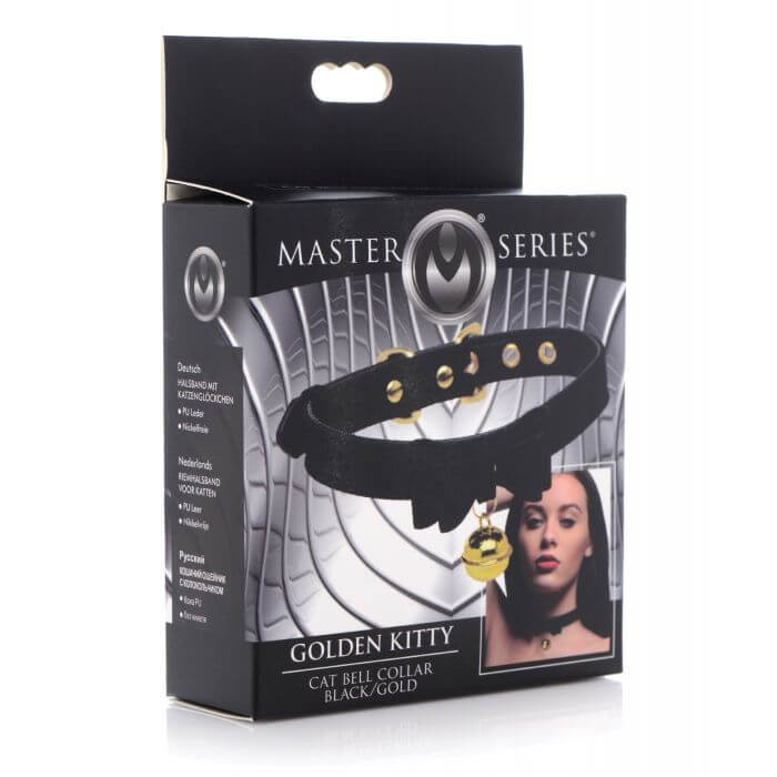 Packaging for the Master Series Kitty Cat Bell Collar | Kinkly Shop