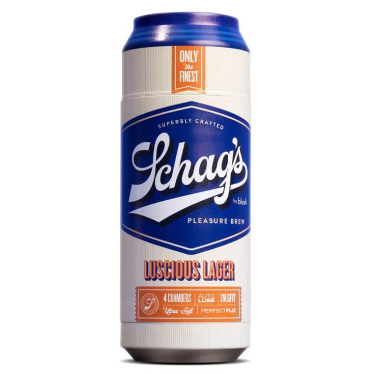 Blush Schag's Beer Stroker in Luscious Lager | Kinkly Shop