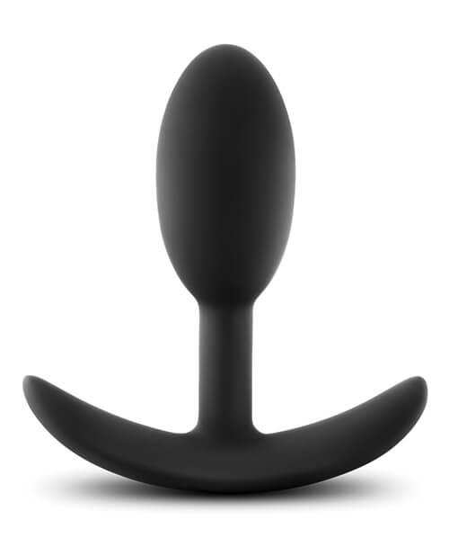The black Blush Luxe Vibra Slim in Medium. | Kinkly Shop