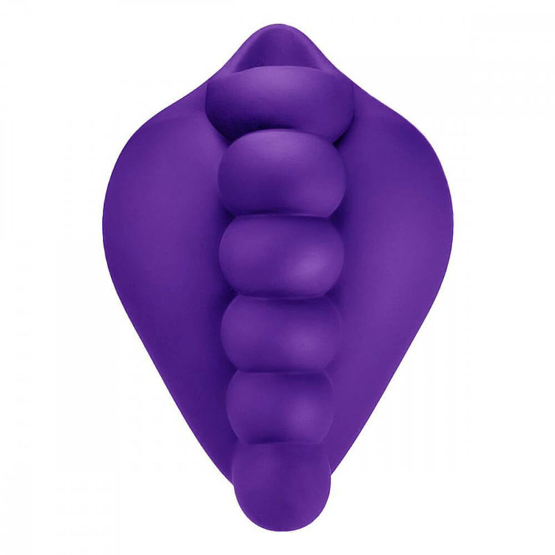 Honeybunch Dildo Base Attachment for Pegging Pleasure in Purple | Kinkly Shop