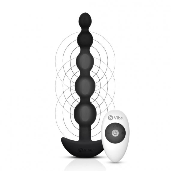 b-Vibe Cinco Remote Control Rechargeable Beads | Kinkly Shop