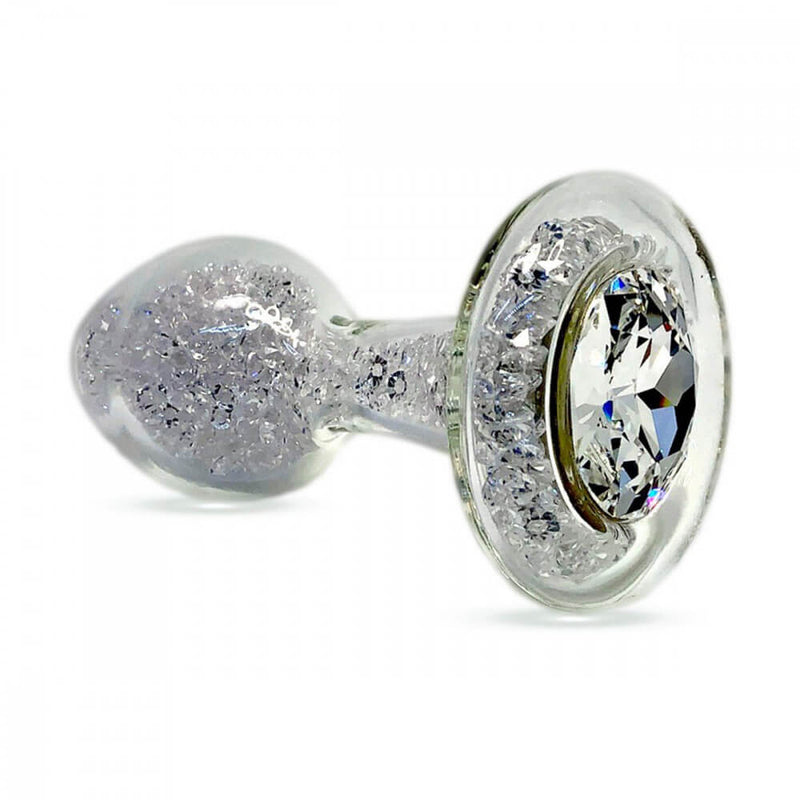 Crystal Delights Sparkle Plugs in Clear | Kinkly Shop