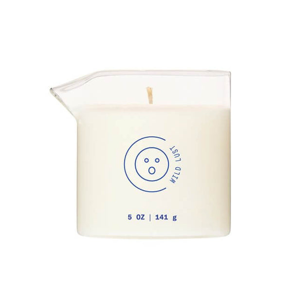 Dame Massage Oil Candle in Wild Lust. 
