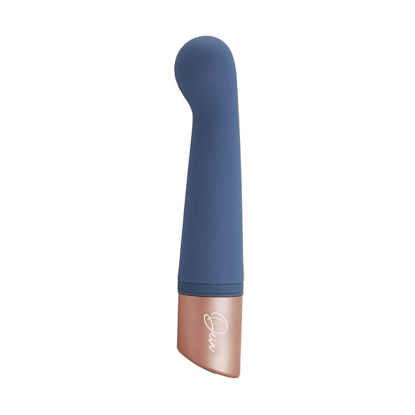 Deia The Couple interchangeable tip vibrator in front of a white background | Kinkly Shop