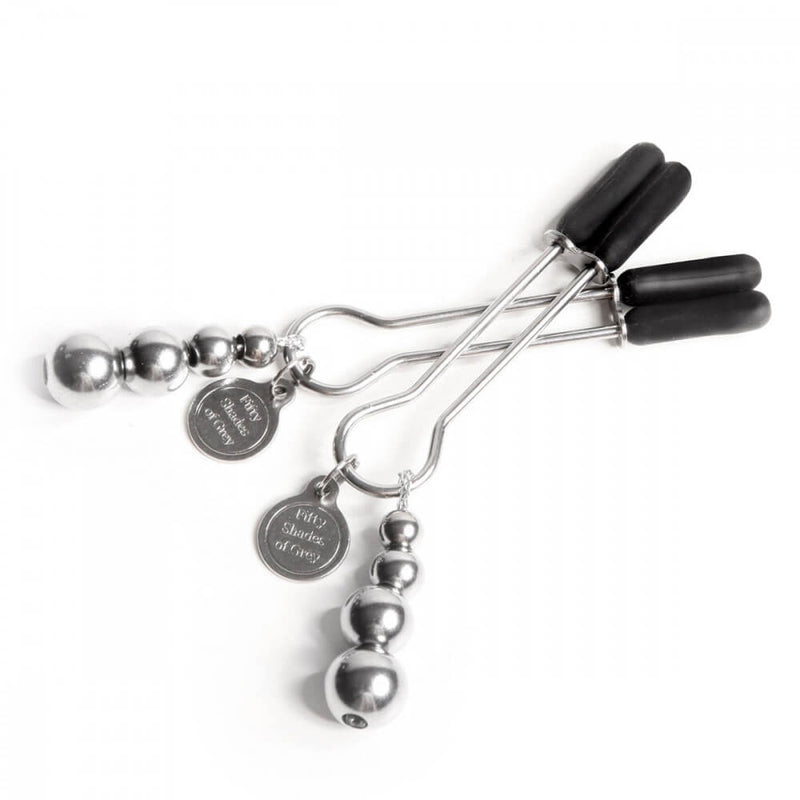 Fifty Shades of Grey Pinch Nipple Clamps | Kinkly Shop
