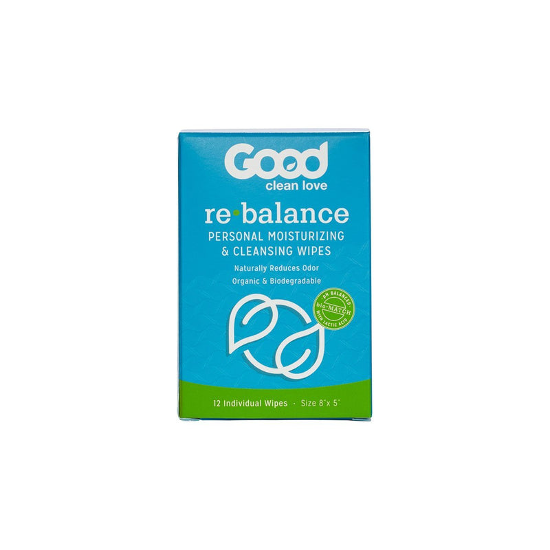 Good Clean Love Rebalance pH-Balanced Feminine Wipes - Kinkly Shop