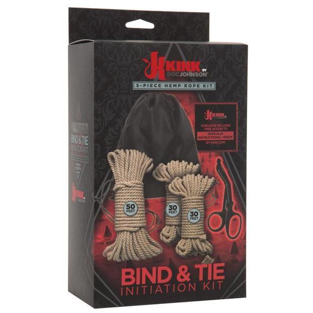 Kink Bind & Tie Initiation Hemp Rope Kit - Kinkly Shop